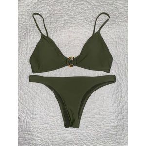 Aerie Green Bikini